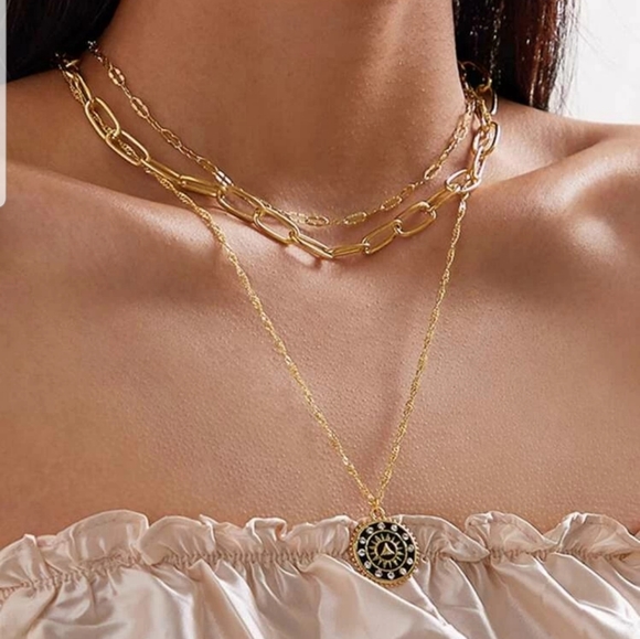Nikkiwallflower Jewelry - *Opal* Chain Layered necklace